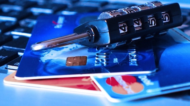 Website Security Threats Lock Credit Credits Keyboard