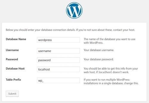 WordPress Cpanel Database Connection Details