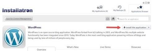 cpanel wordpress