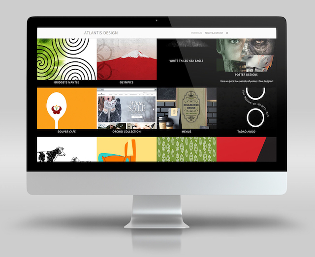 WordPress Portfolio Examples Atlantis Design 