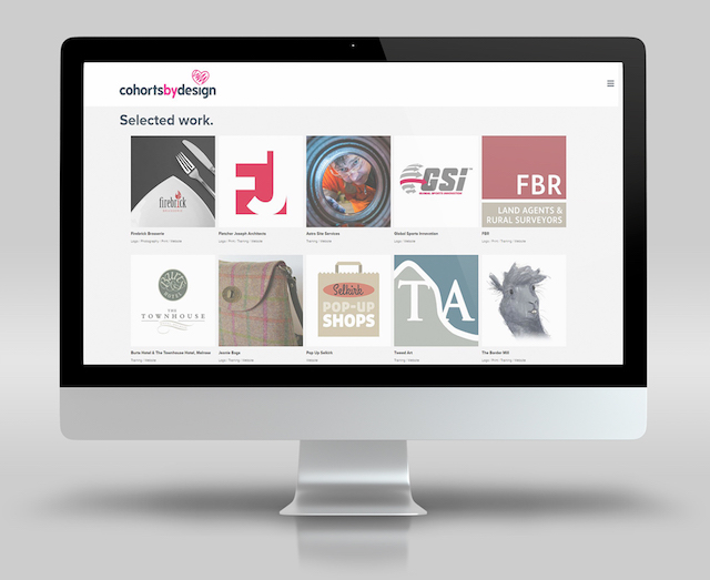 WordPress Portfolio Examples Cohorts by Design 
