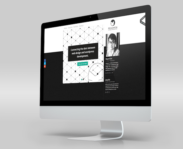 WordPress Portfolio Examples MinLoveCat 