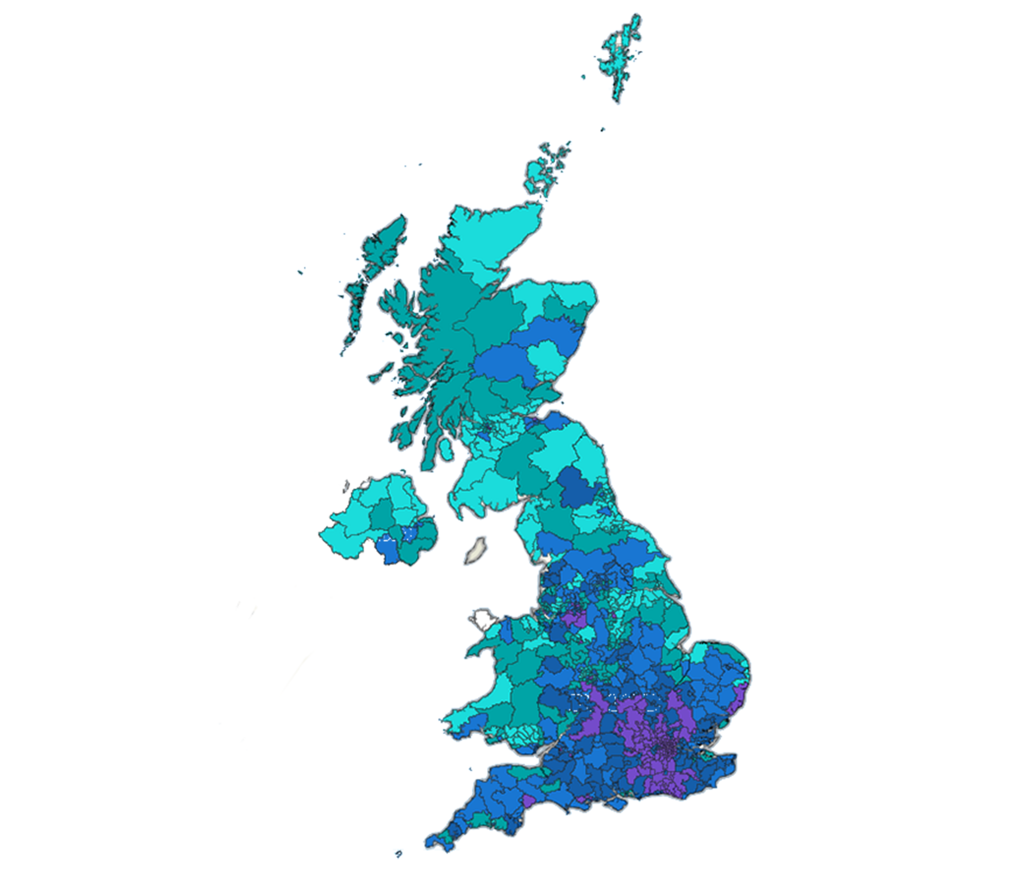 UK Microdensity map