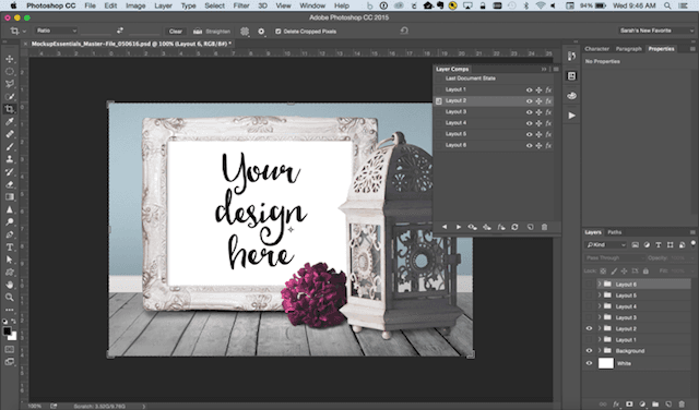 Photoshop Tricks Layer Visibility