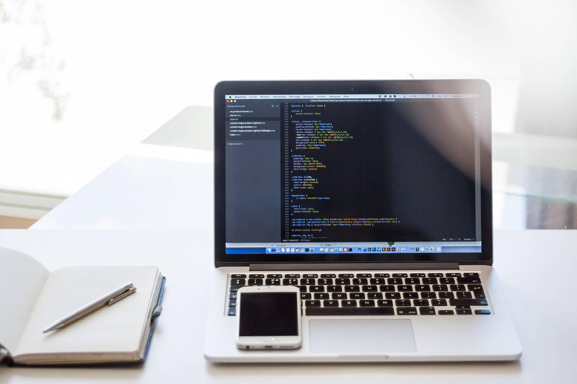 Code Snippets Laptop