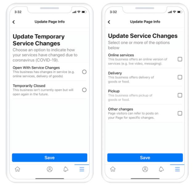 facebook changes