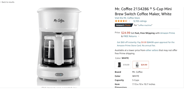 amazon product description
