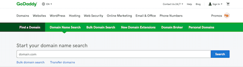 How To Buy A Domain Name Start Your Search