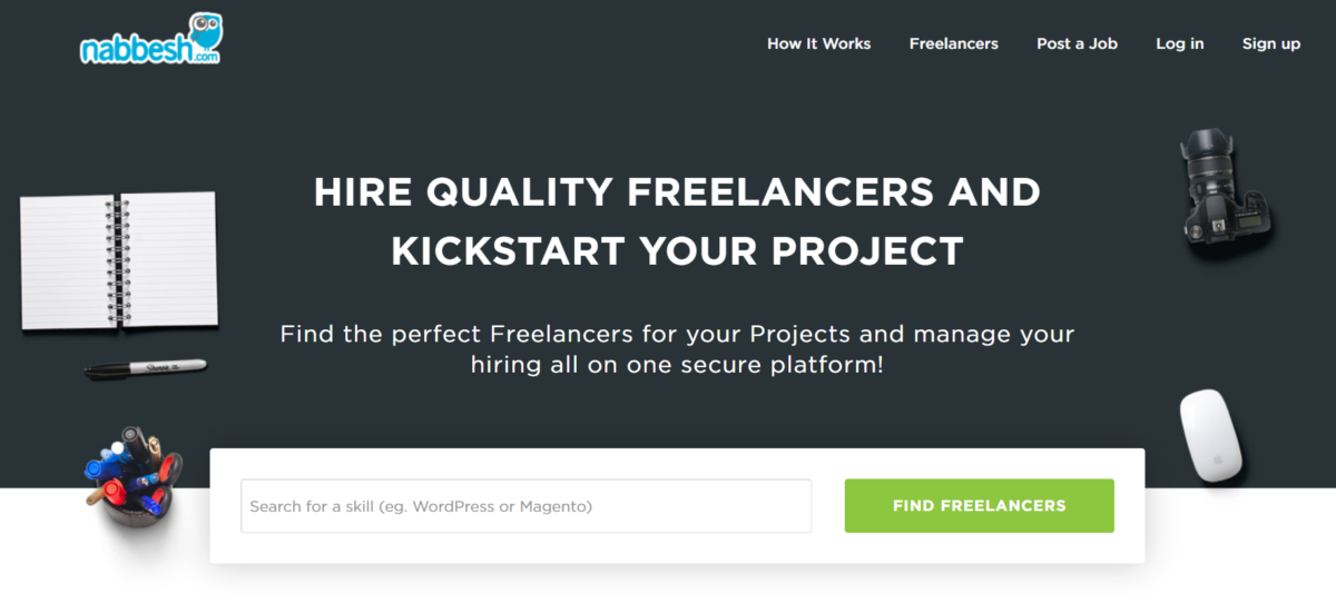 Nabbesh hire a freelancer