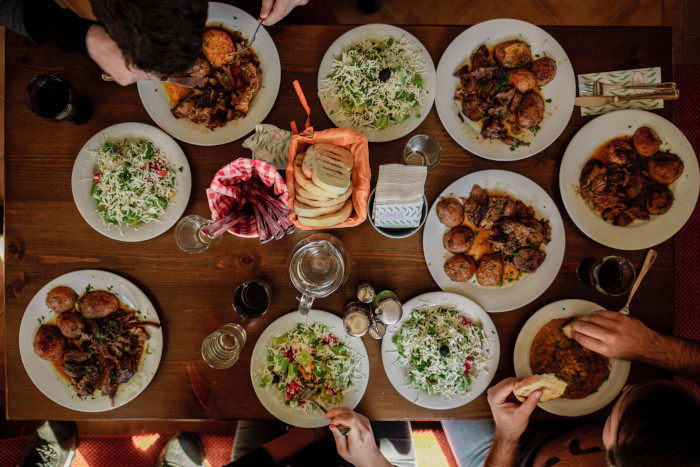 Ramadan ads family iftar food