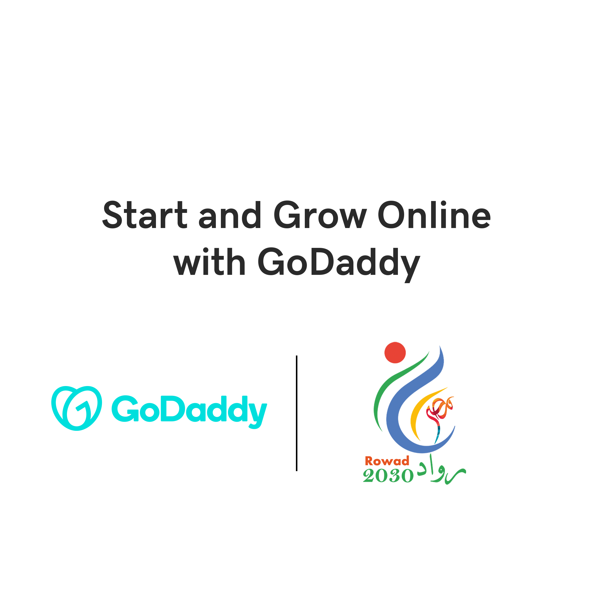 GoDaddy and Rowad collaboration