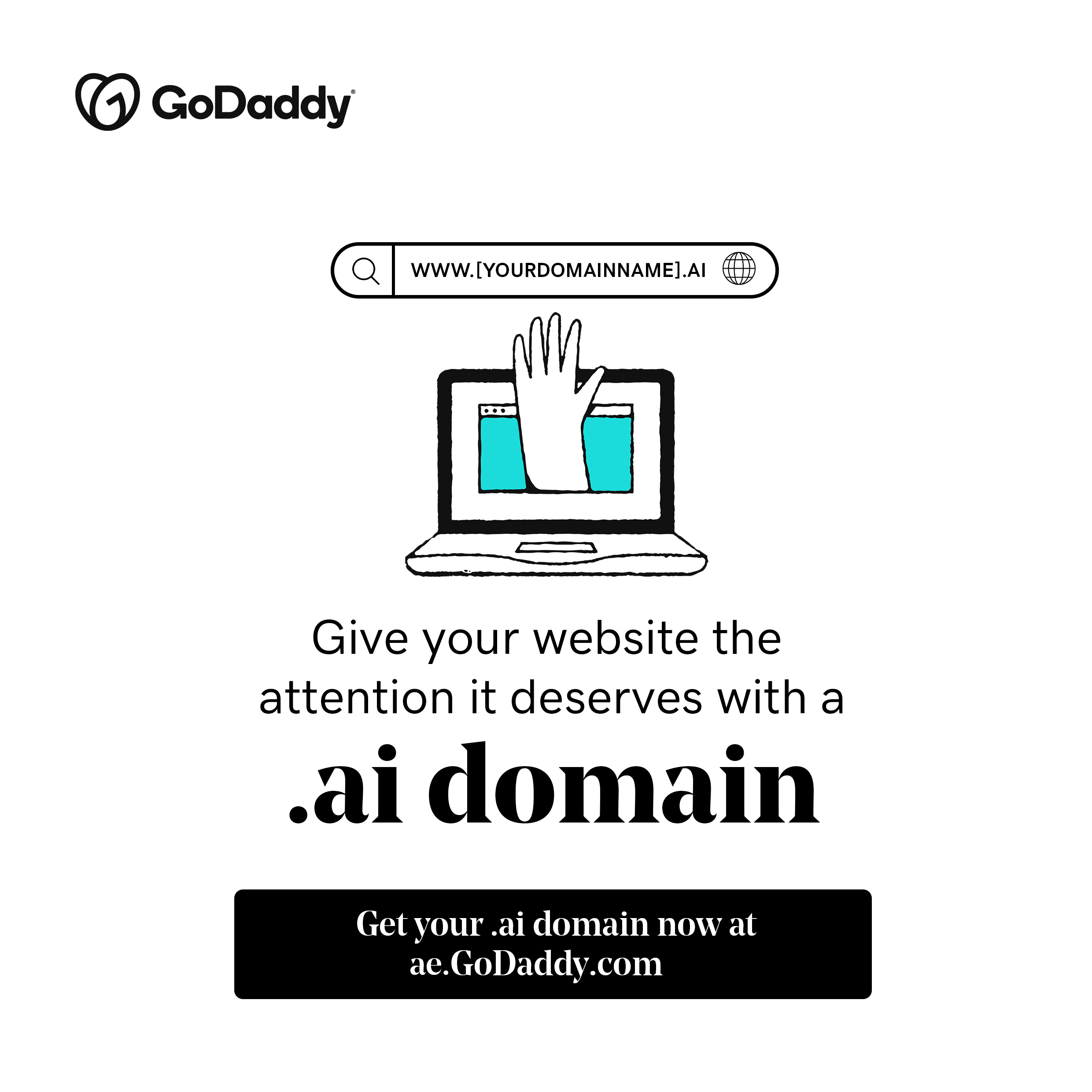 give your website the attention it deserves with a .ai domain