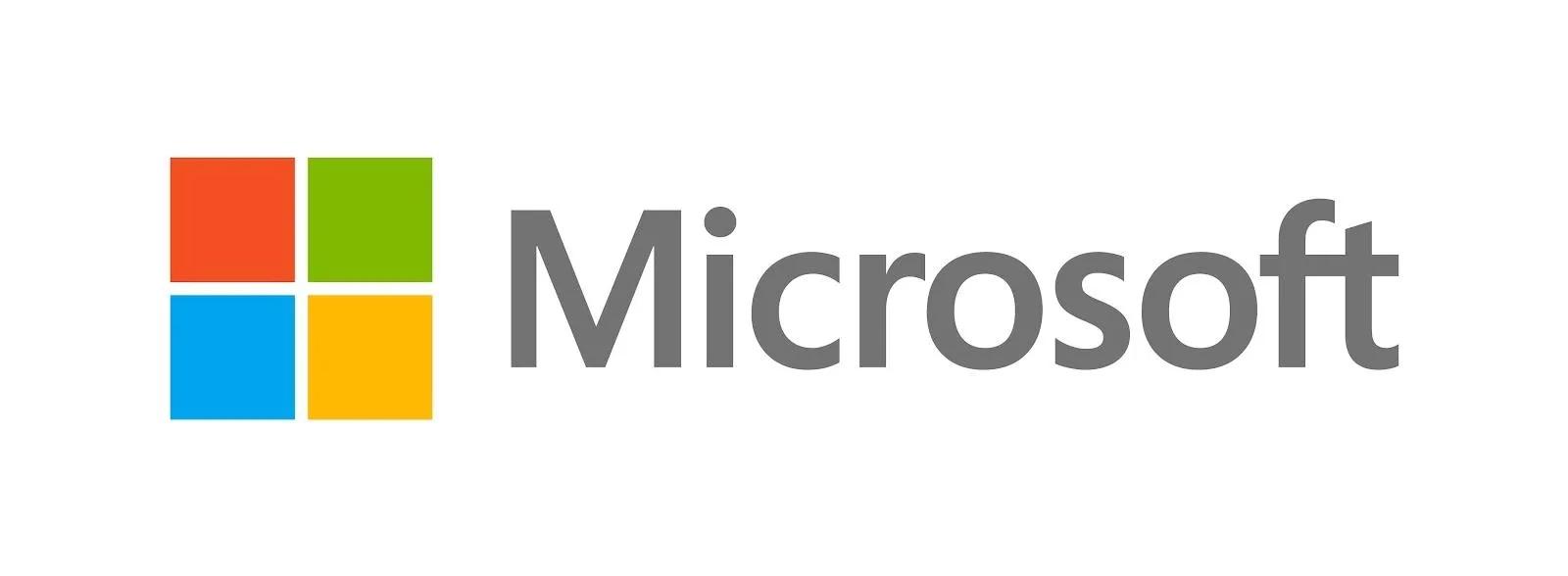 combination mark logo - Microsoft