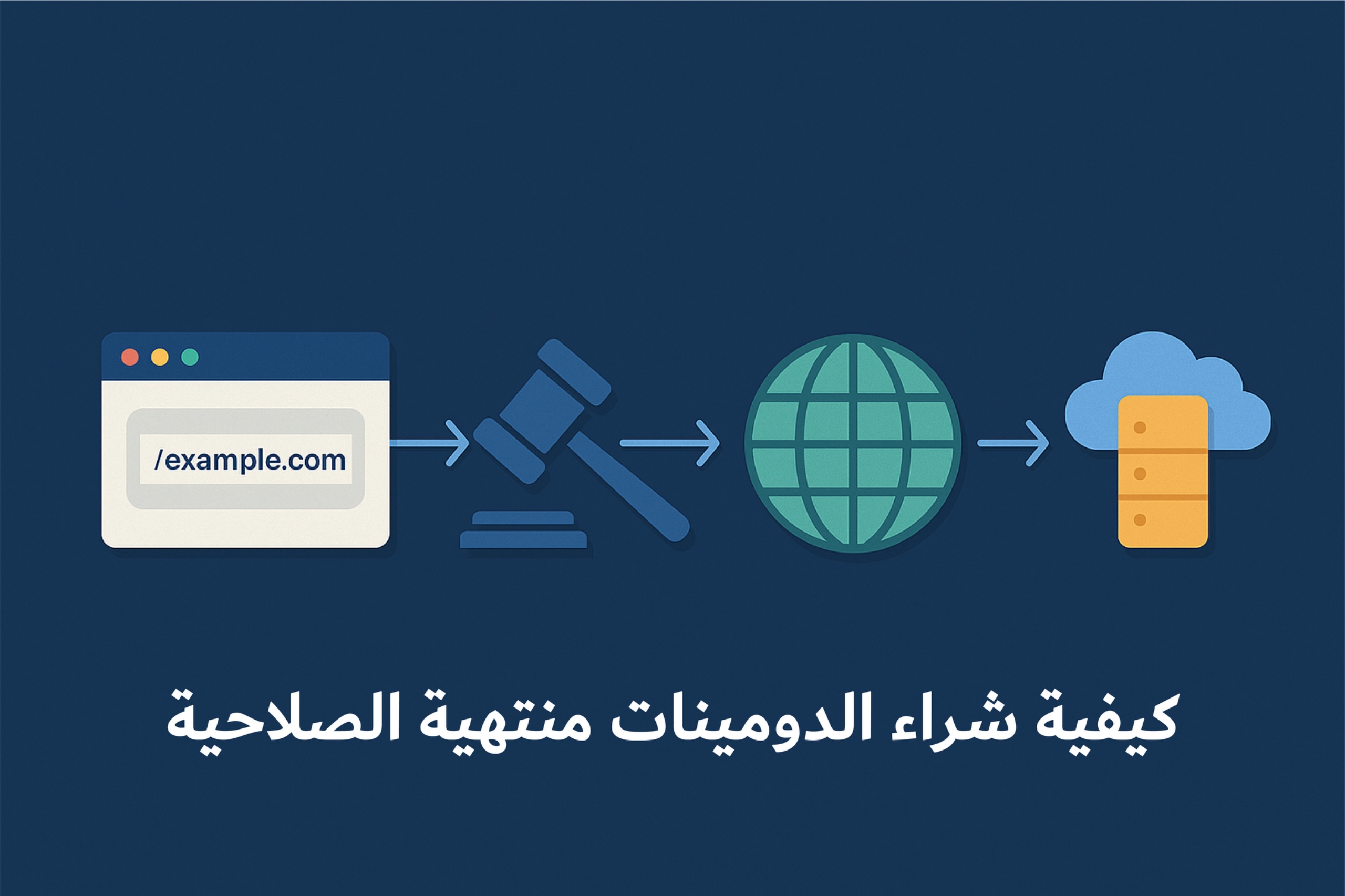 شراء الدومينات منتهية الصلاحية
