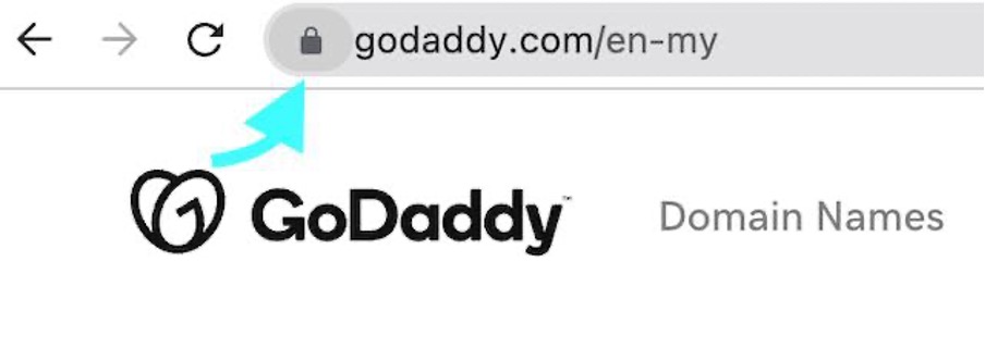 Secure SSL Lock Icon GoDaddy