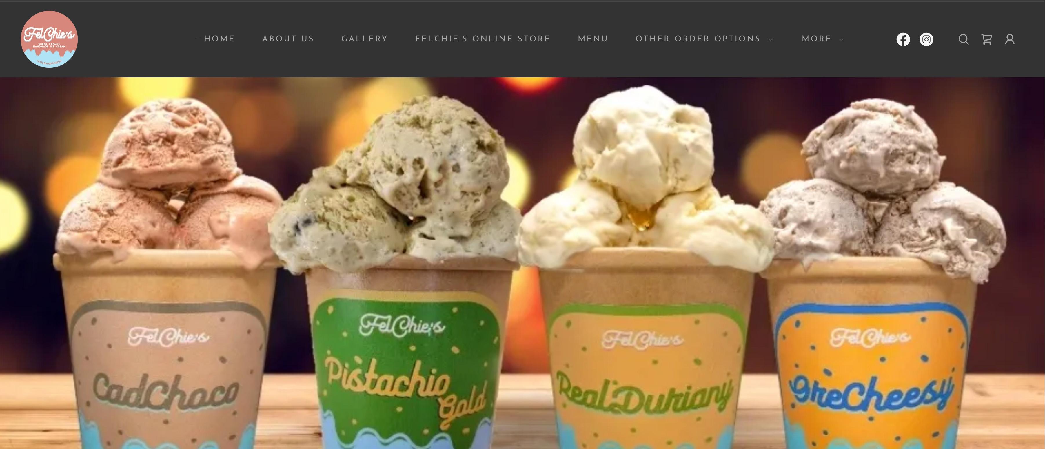 GODADDY CUSTOMER FELCHIE'S ICE CREAM