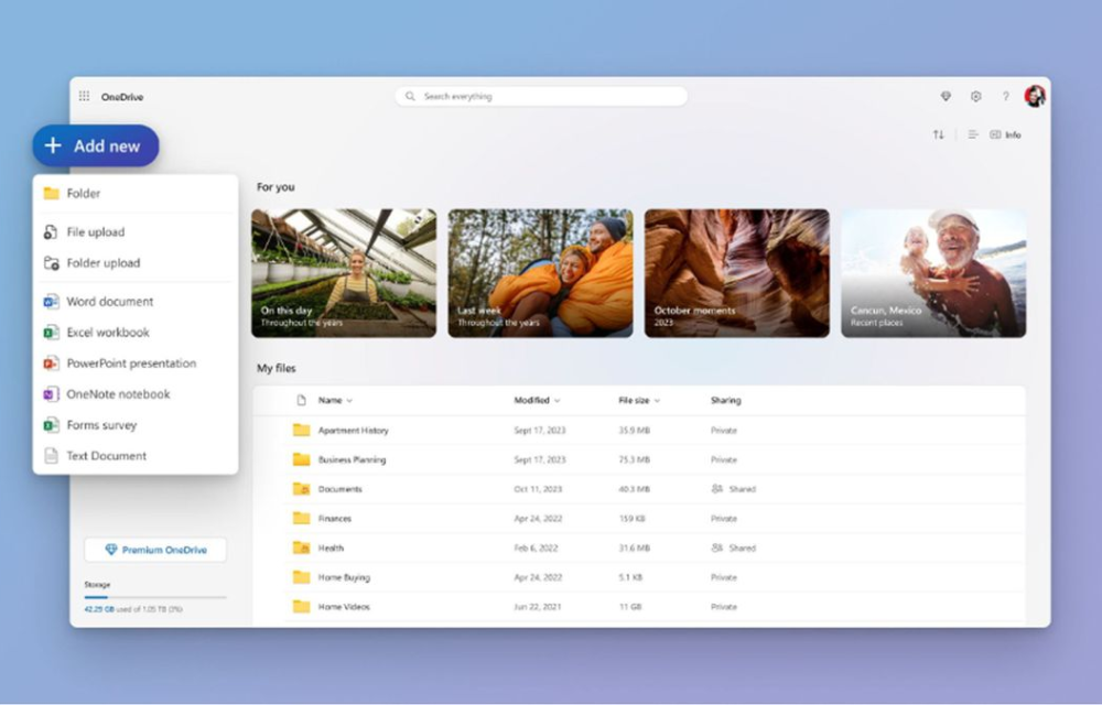 Microsoft Onedrive