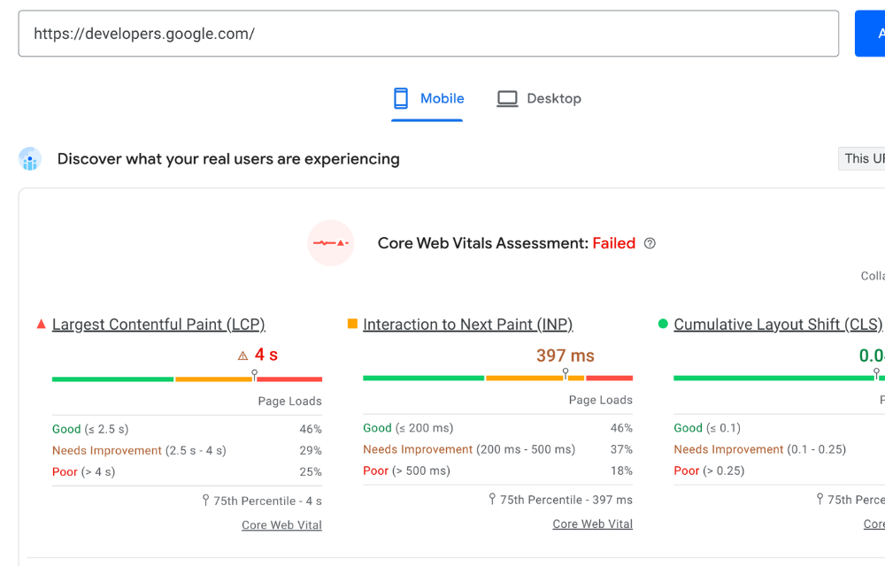 PAGESPEED INSIGHTS