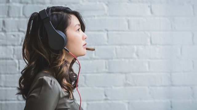 Freelance Jobs Woman with Headset