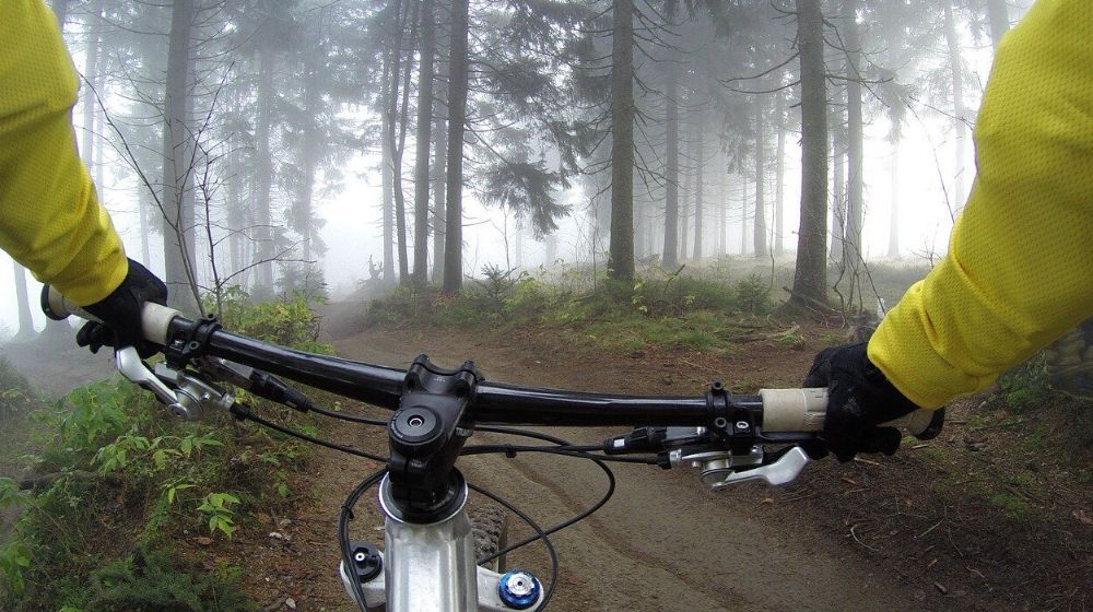 Stress Management Person Riding a Bike