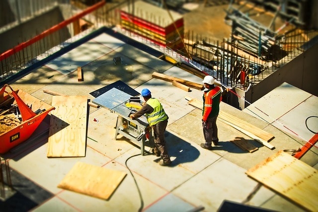 Carpentry Apprenticeship Men on Construction Site