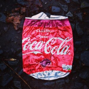 Smashed Coke Can