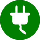 Power plug graphic