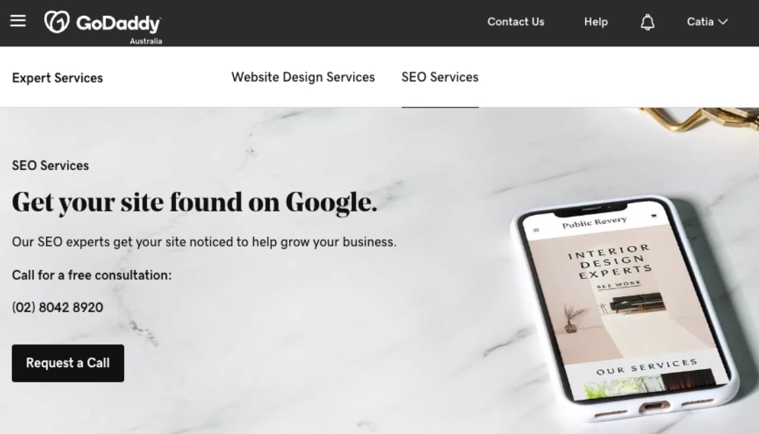 GoDaddy SEO Services