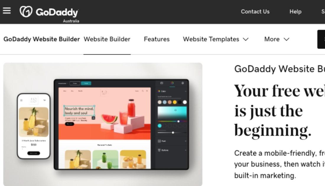 GoDaddy Website Builder