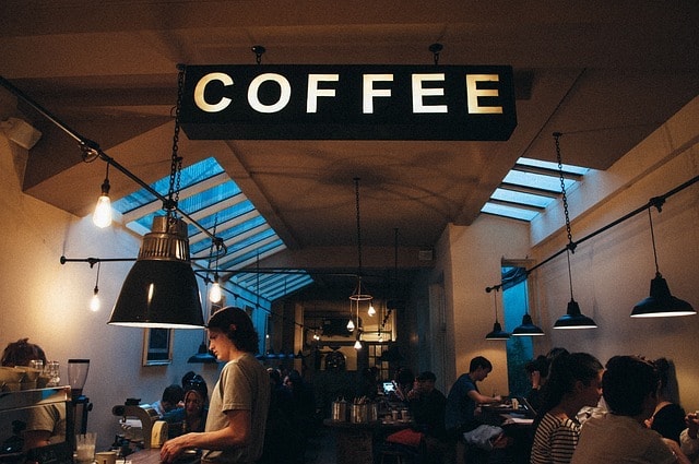 Startup Business Loans Crowded Coffee Shop