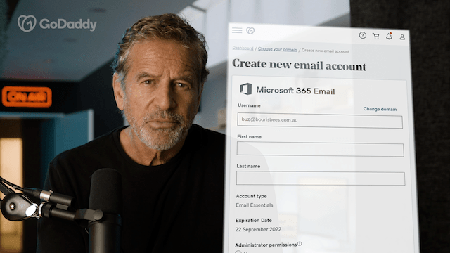 Still from Mark Bouris online productivity video