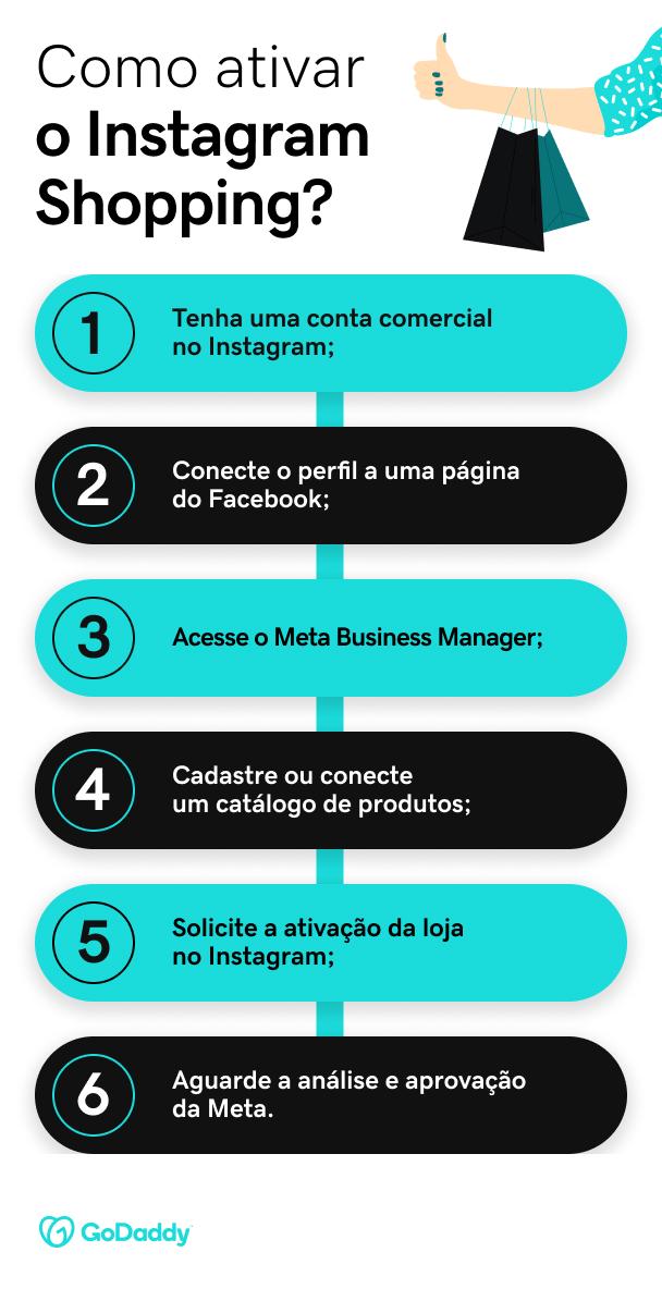 como criar/montar loja (virtual) no instagram