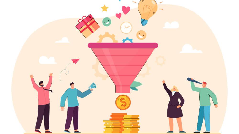 tipos de funil de vendas