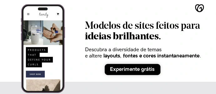 modelos de sites godaddy