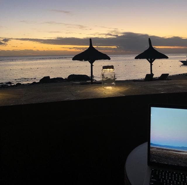 Digital Nomad Elle Campbell Mauritius