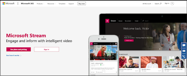 Remote Work Microsoft Stream