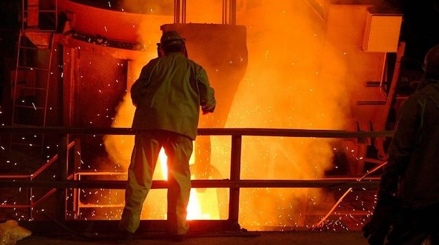 Supply Chain Worker in Steel Mill