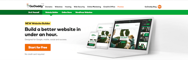 Build A Better Website GoDaddy Website Builder