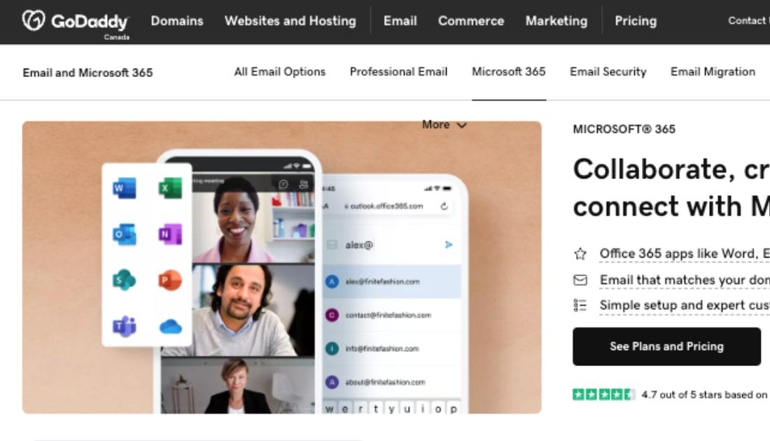 Microsoft 365 from GoDaddy