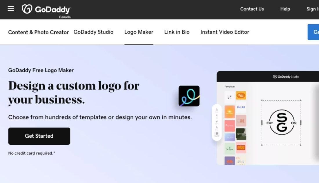 GoDaddy Logo Maker