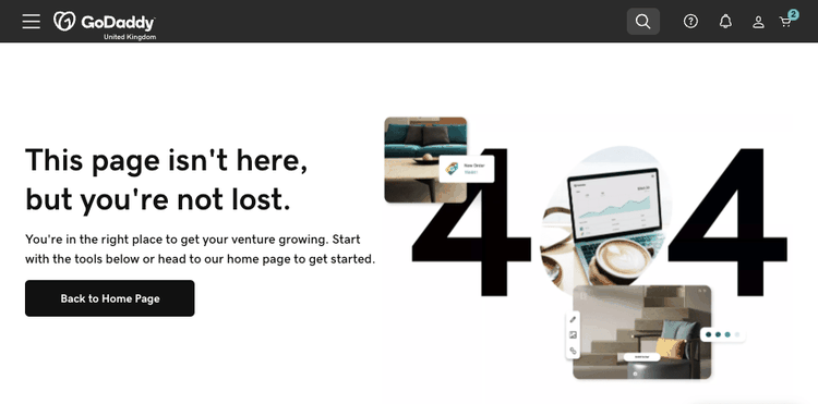 404 page not found and how to fix it - GoDaddy Resources - Canada