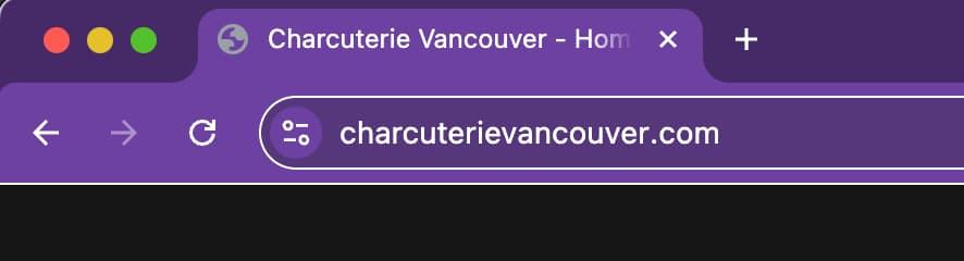 Google Chrome address bar