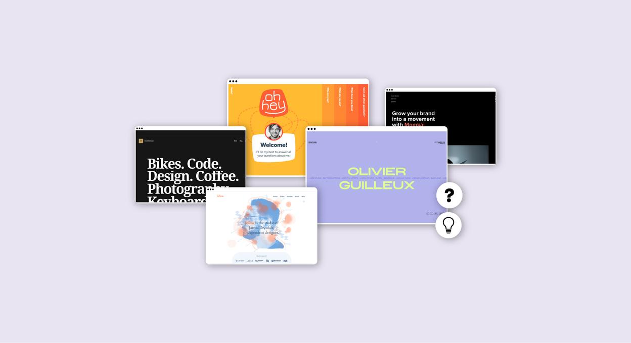 Addictive Design Examples 17 inspiring graphic design portfolio examples - GoDaddy Resources - Canada