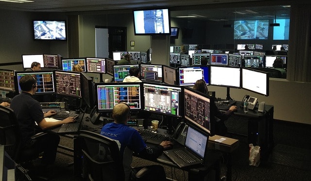 Starting Over Photo of SpaceX Control Room