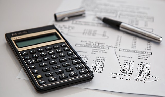 Working Capital Calculator and Pen