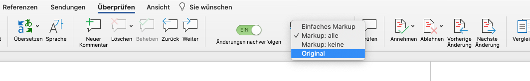 Word Kommentare ausblenden oder einfügen – So geht’s_Kommentare ausblenden