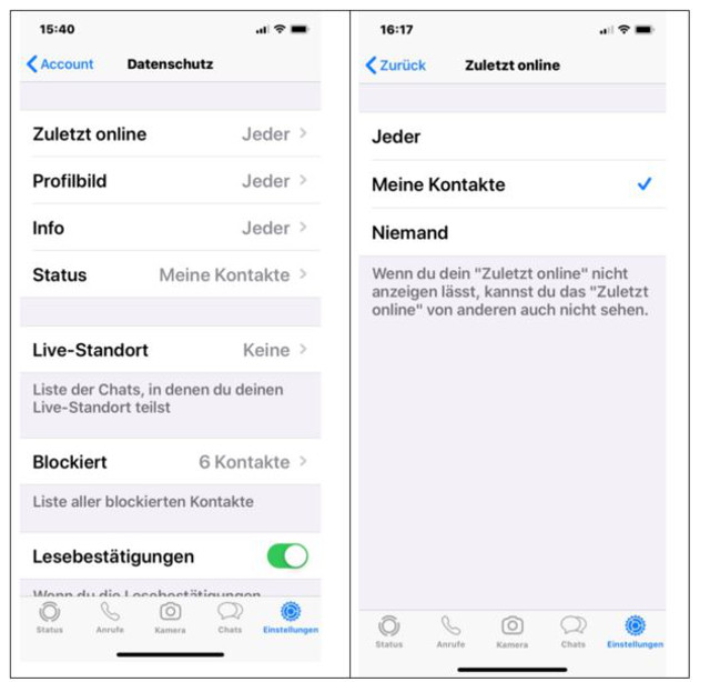 Abbildung3 -WhatsApp-Einstellungen