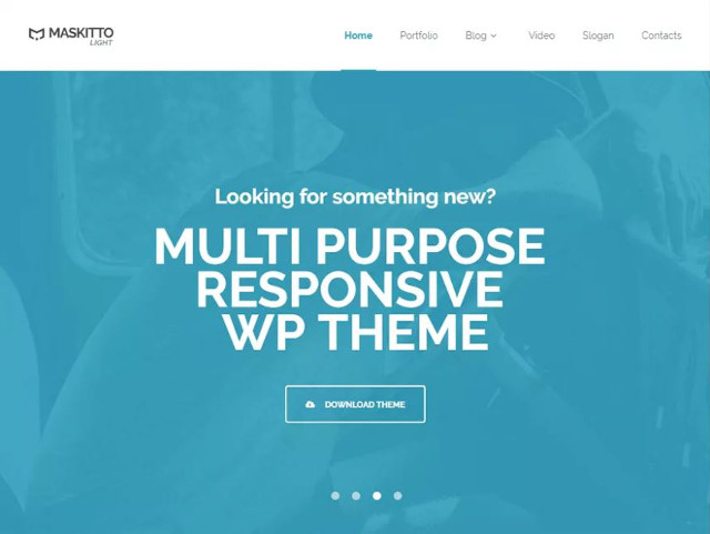 Abbildung - Resonsive WordPress-Theme Maskitto