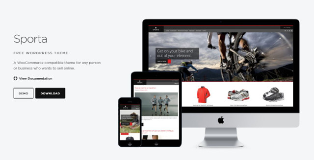 Abbildung - Resonsive WordPress-Theme Sporta