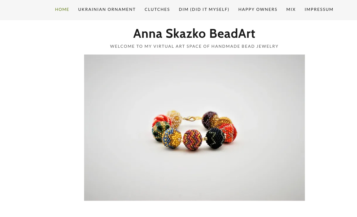 BeadArt Mit GoDaddy macht Anna Schmuckstücke zum Unikat Website Aufbau